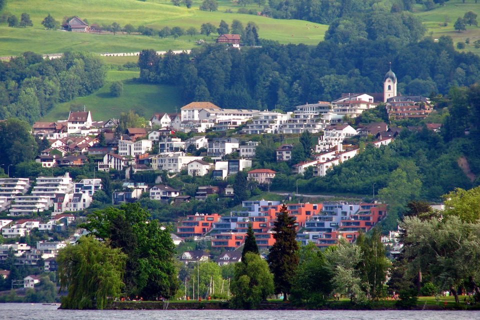Reinigung in Wollerau – Ortsansicht von Wollerau